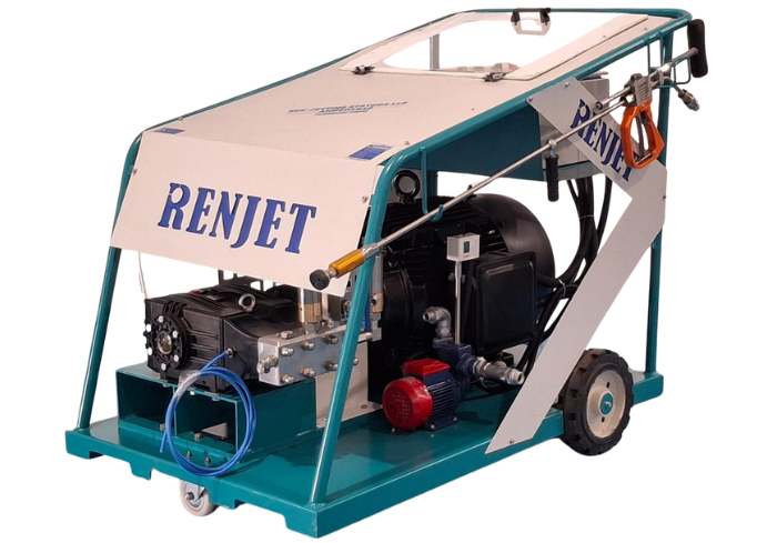 High Pressure Industrial Cleaning System 50 HP 1000 BAR